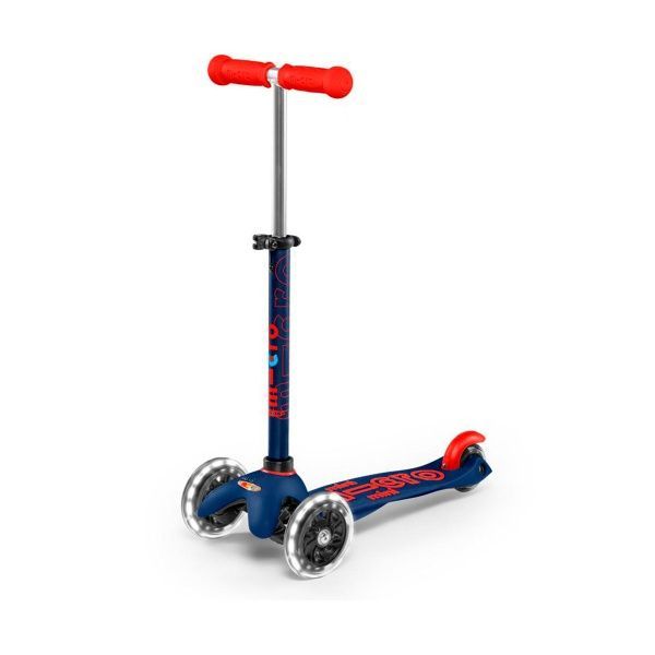 Самокат Micro Mobillity Systems Mini Deluxe LED синий MMD118 