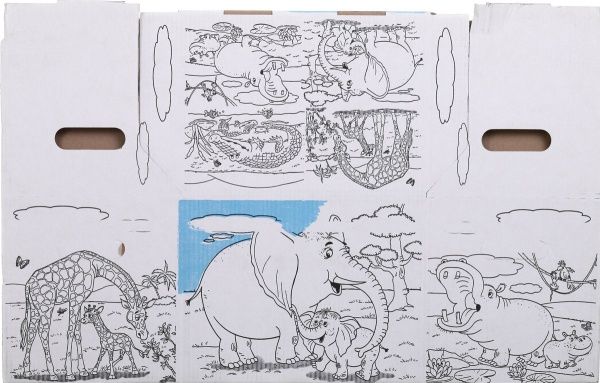 Ящик для зберігання Global-Pak One білий 260x340x250 мм