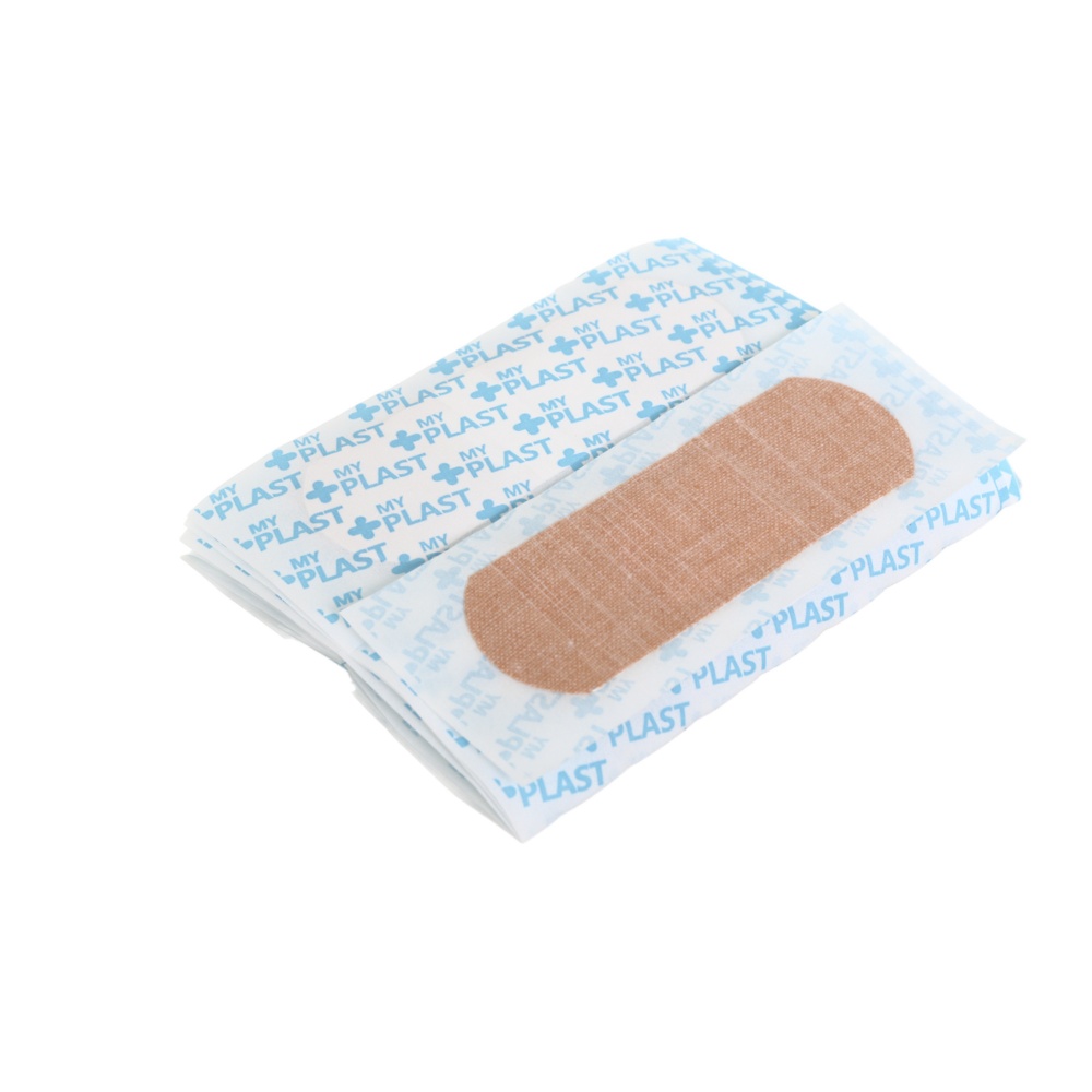 Пластир медичний My Plast бактерицидний з хлоргексидином 25 мм х 72 мм стерильні 20 шт.