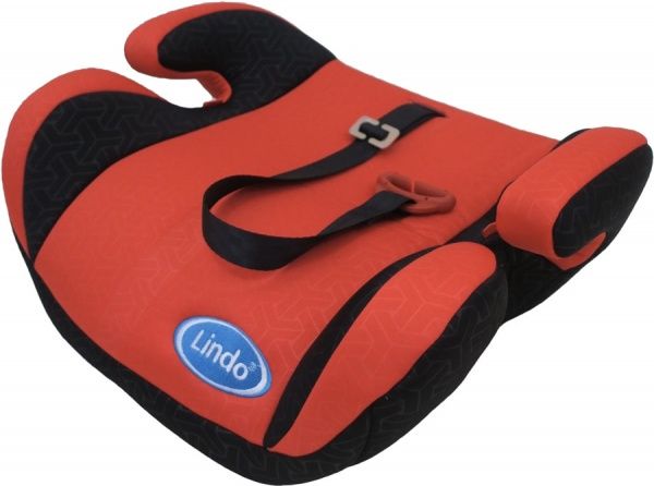 Автокресло-бустер Lindo HB 605 красный