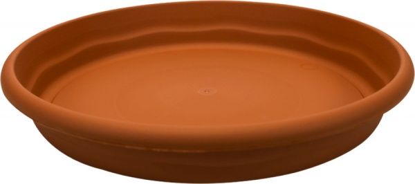 Поддон пластиковый Plastiken Terra Plato Redondas круглый терракот (7460) 