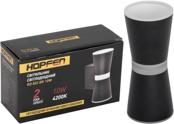 Подсветка декоративная Hopfen RD 802 LED 10 Вт черный 