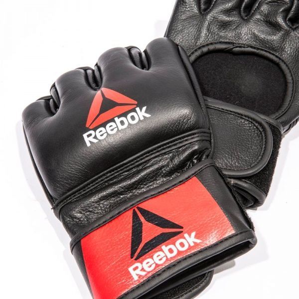 Перчатки для MMA Reebok RSCB-10330RDBK SS19 р. L красный с черным
