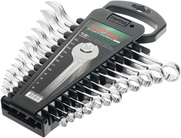 Набір ключів комбінованих Toptul 6-19 мм GAAC1201