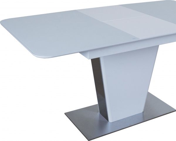 Стол Nowy Styl REAL EXT WHITE (25) 1200/1600*800 (CH) SATIN WHITE 