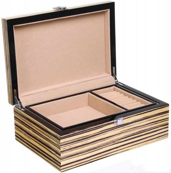 Шкатулка для украшений Deluxe PJ908B 25х18х10 см