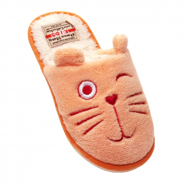 Капці дитячі для дівчинки Home Story р.34 персиковий 211060-17 