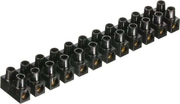 Колодка клемна Expert Power 60 А 25 кв.мм чорний 