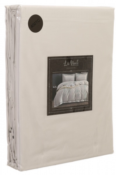 Комплект постельного белья Solid 2 белый La Nuit 