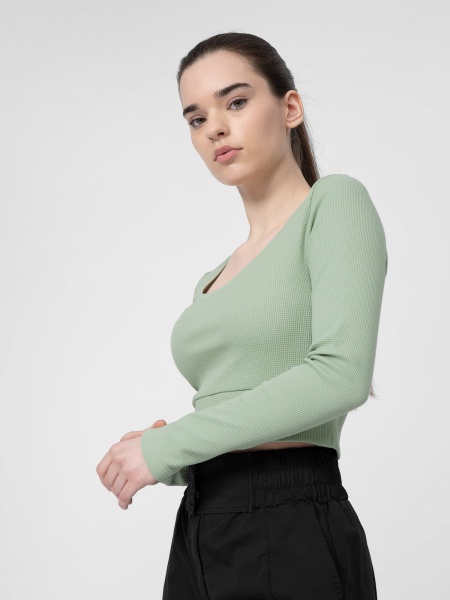 Футболка 4F 4FSS22TLONF046-42S р.L зелений