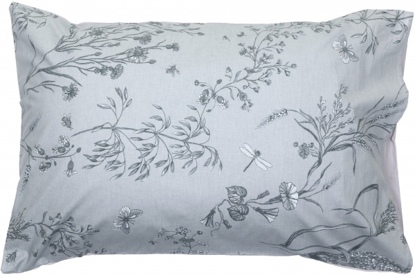 Набор наволочек Meadow green 2 шт 50x70 см зеленый Luna 