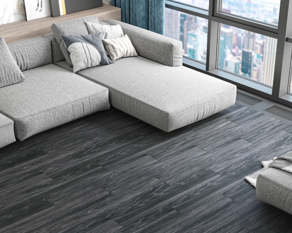 Плитка INTER GRES Crosswalk сірий темний 20x120/ 121 072 