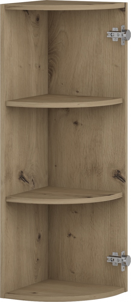 Шкаф верхний Грейд Оптимум 302x927x297 мм дуб артизан