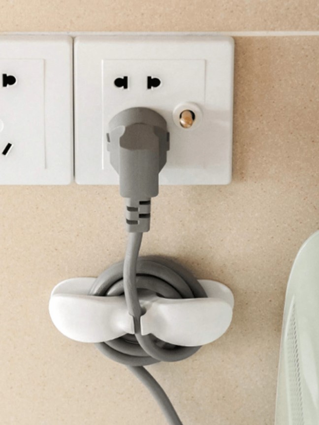 Тримач фіксатор для кабелів самоклеючий 103х28 мм