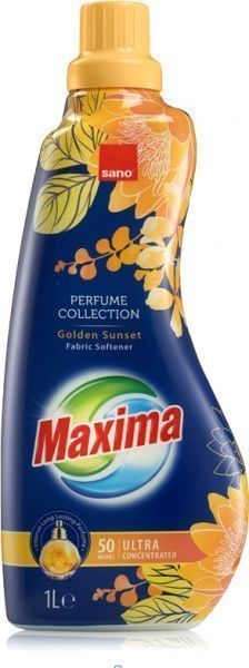Кондиціонер для білизни Sano суперконцентрований парфумований Golden Sunset 1 л