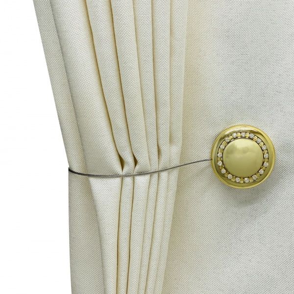 Магнит Круг Элит d50 мм золото глянец H0009-1 MISLT