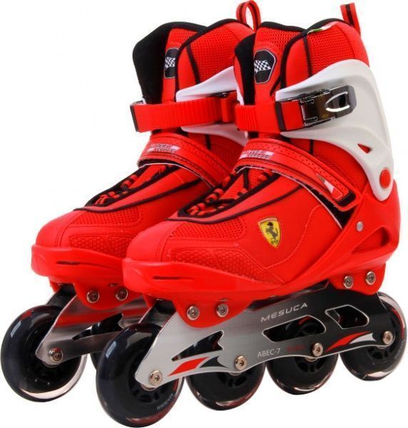 Роликові ковзани Ferrari FK25 р. 43 червоний із білим