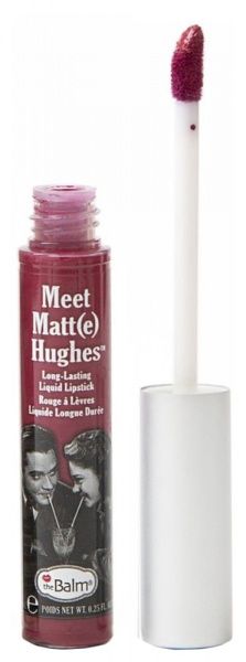 Помада рідка матова theBalm Meet Matte Hughes Dedicated Berry Red 7,4 мл
