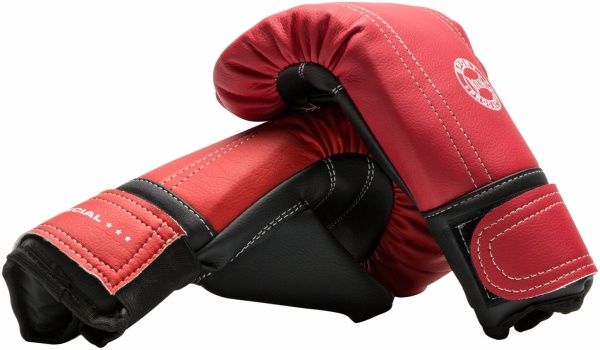 Перчатки снарядные Boxing RBZ-43201 красный