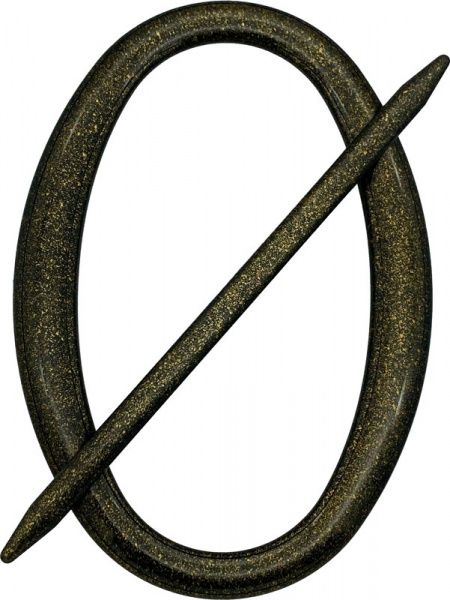 Декор Овал 180х125 мм старое золото D0001-15 MISLT