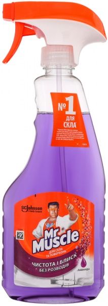 Миючий засіб Mr.Muscle для дзеркал та поверхонь 0,5л