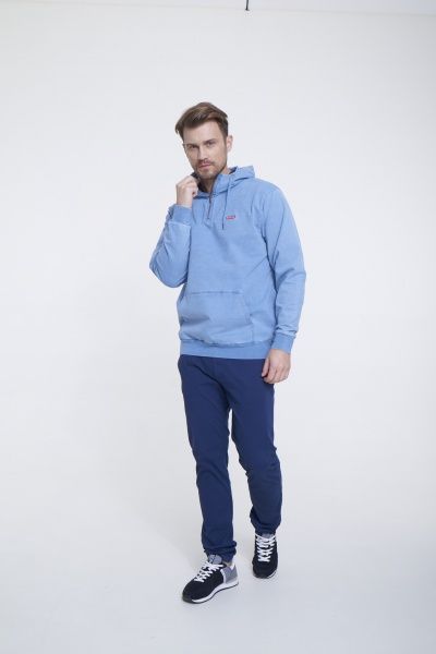 Джемпер BigStar UNDIR 154546190 р. XL блакитний