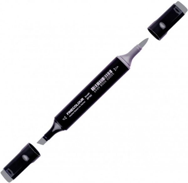 Маркер спиртовой FINECOLOUR EF102-460N нейтральный серый №6 