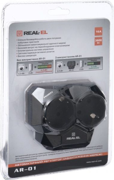 Автоматический регулятор нагрузки сети Real-el AR-01