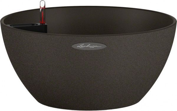 Вазон декоративный Lechuza Cubeto Color 30 круглый 1,6/4,5л графитово-черный (13832) 