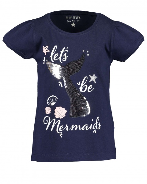 Футболка для дівчаток Blue Seven р.98 темно-синій 702245 X_590_р.98 
