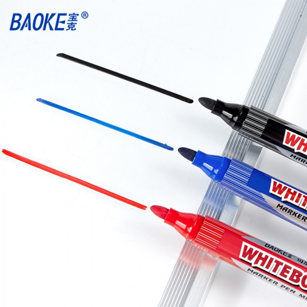 Маркер для білої дошки Baoke 2,5 мм чорний MARK-BOA-BAOMP399AB 