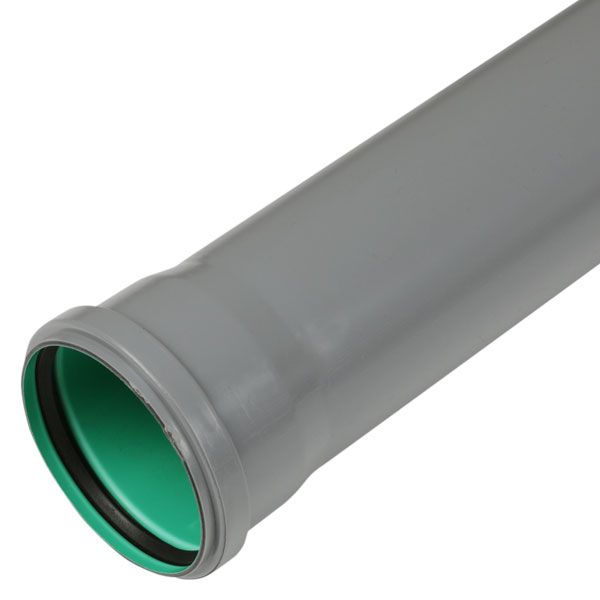 Труба внутрішня каналізаційна Європласт ПП 110x1000 мм