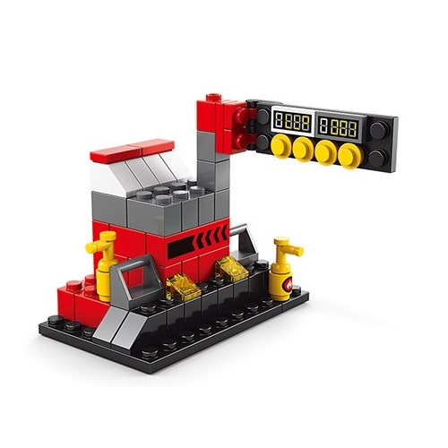 Конструктор SHANTOU YISHENG Трейлер 1000 деталей K8832-8