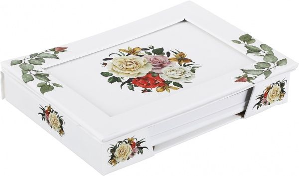 Папір для нотаток у підставці-фоторамці Троянди