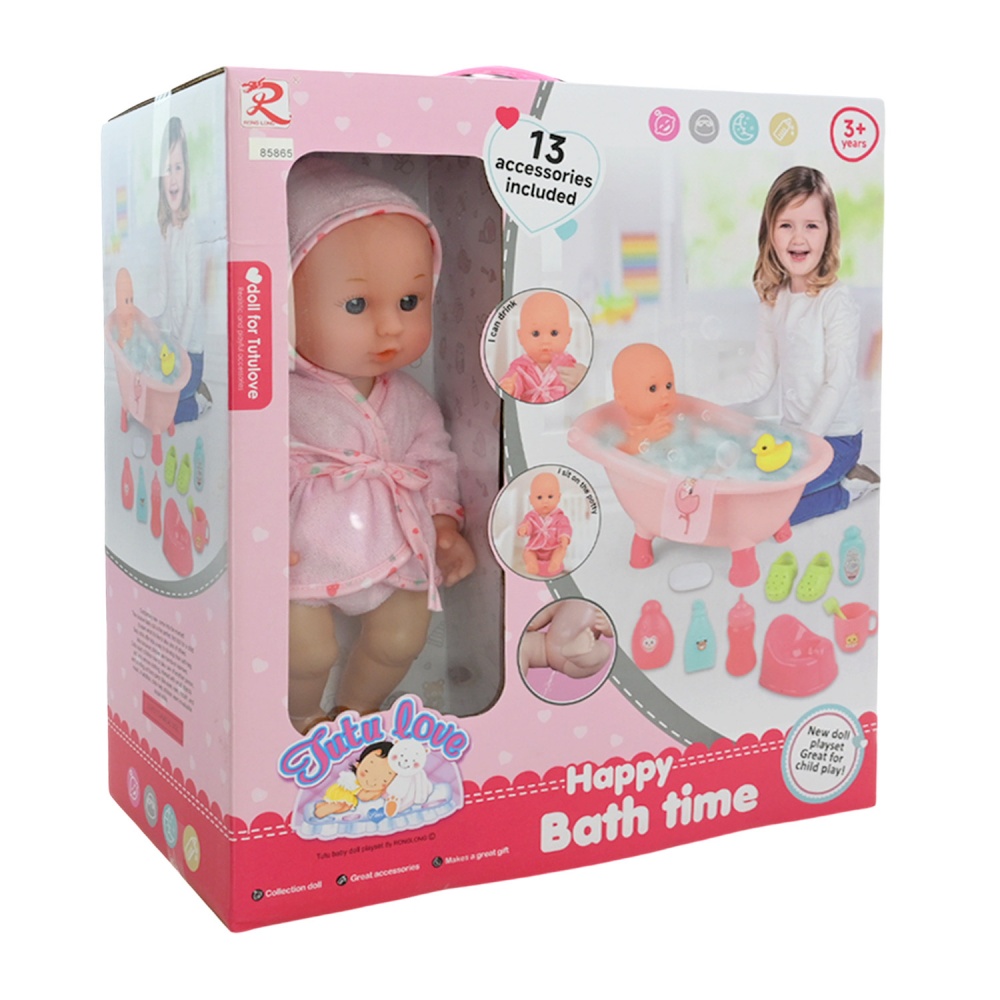 Игровой набор Shantou Пупс в одежде с аксессуарами 85865