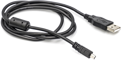 Кабель PowerPlant USB – UC-E15 чорний 