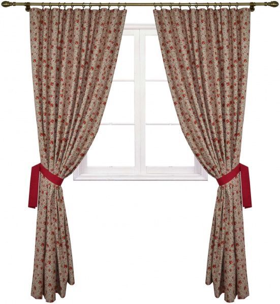 Комплект штор РОУЗ Цветы маленькие La Nuit