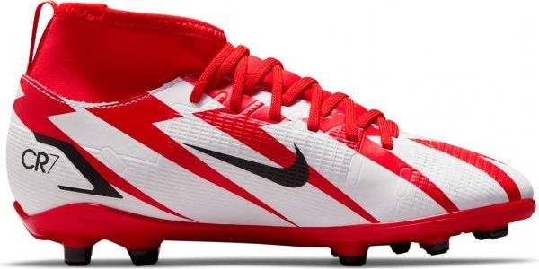 Бутси Nike JR SUPERFLY 8 CLUB CR7 FG/MG DB0926-600 р. US 4Y червоний
