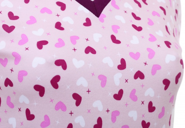 Сукня Flis clothes Серденько р. M рожевий із принтом 