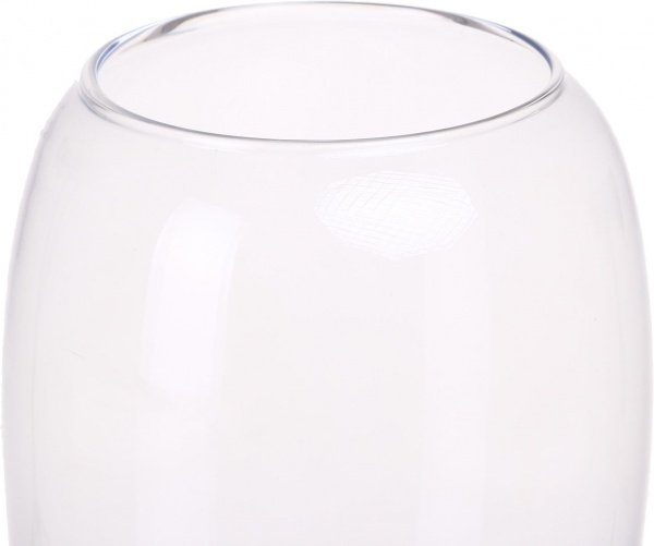 Ваза Голуб H24 D13,5 см 24 см прозорий 