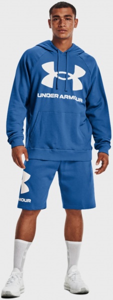 Джемпер Under Armour RIVAL FLEECE BIG LOGO HD 1357093-474 р. M голубой