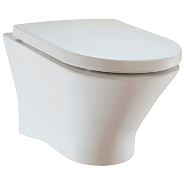 Унитаз подвесной ROCA NEXO Clean Rim с сиденьем slow-closing SLIM