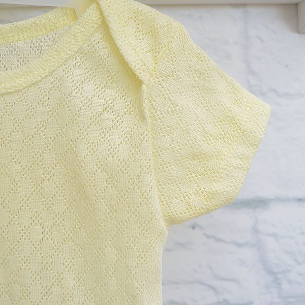 Боди унисекс Blanka р.68 желтый 110184 