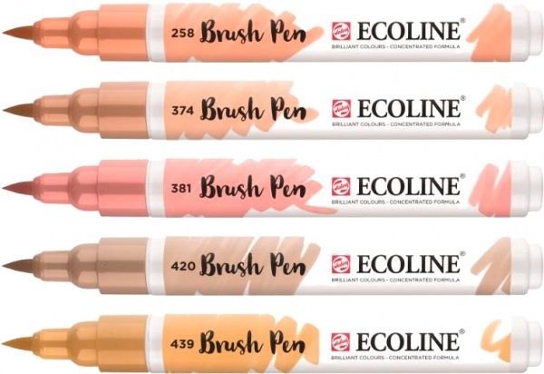 Набір пензлів Ecoline Talens Brushpen Royal 11509911 різнокольоровий 