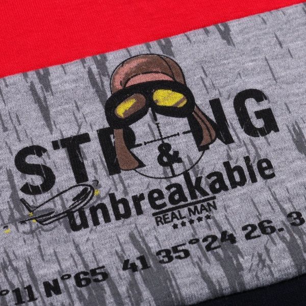 Світшот ALG р.134 червоний 321419 