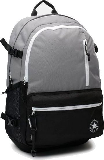 Рюкзак Converse Straight Edge Backpack 10021018-A01 15 л сірий із чорним