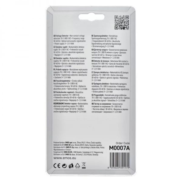 Индикатор напряжения Emos M0007A АС/DC70-1000В CATIII