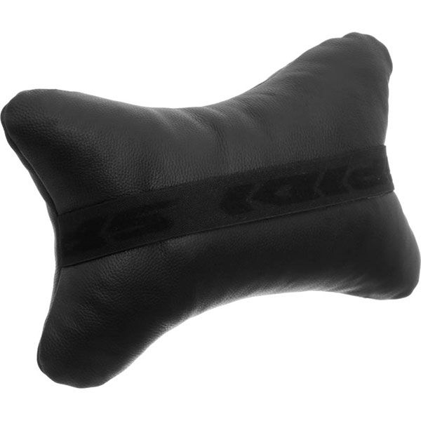 Подушка-подголовник Kerdis Standart черная кожа 