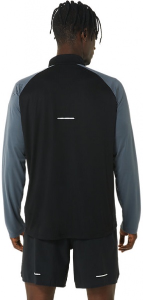 Футболка Asics ICON LS 1/2 ZIP 2011C732-001 р.2XL чорний