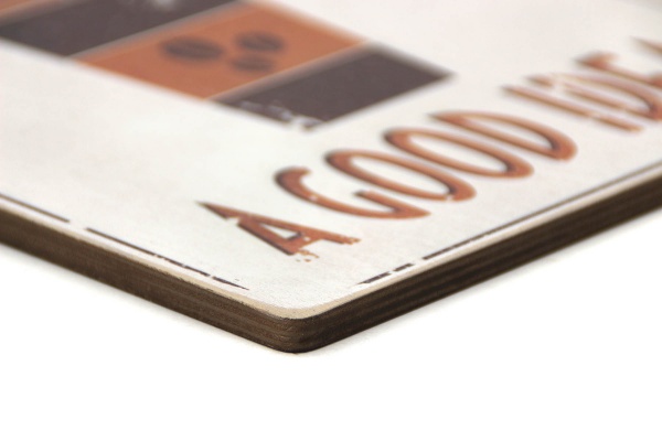 Постер деревянный 